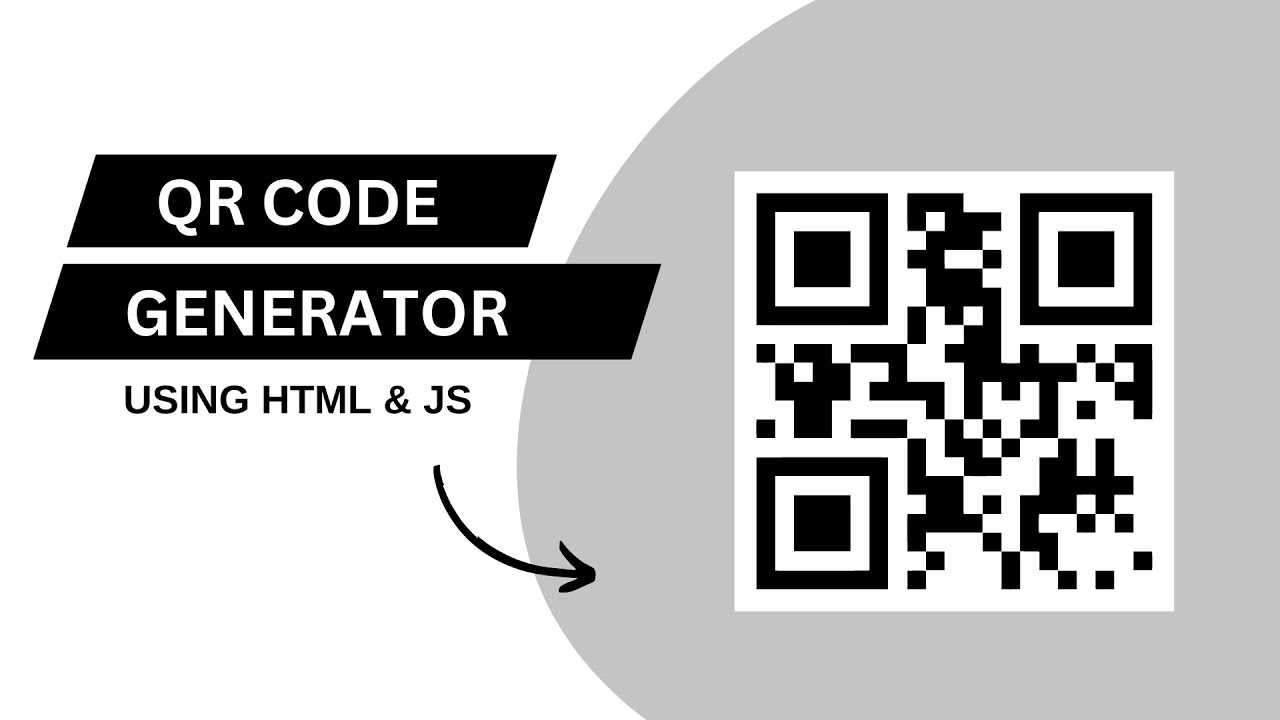 How to Make a QR Code Generator Using HTML and JavaScript