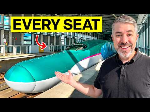 I Tried Every Seat on Japan's BULLET TRAIN