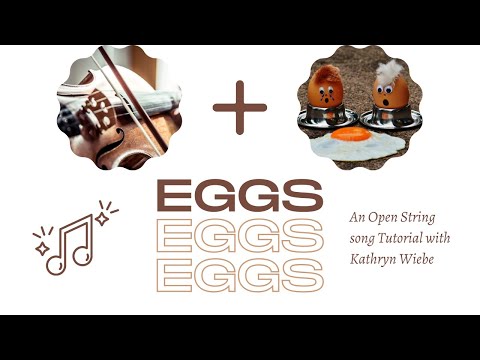 EGGS Beginner Violin Open String Tutorial