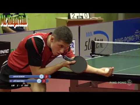 Table Tennis Czech Extraliga 2018/19 - Jiri Martinko Vs Jakub Seibert -