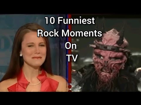 Cover 10 Funniest Rock Moments On TV