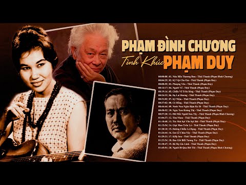 Thái Thanh hát nhạc Phạm Duy, Phạm Đình Chương trước năm 1975 - Những ca khúc bất tử