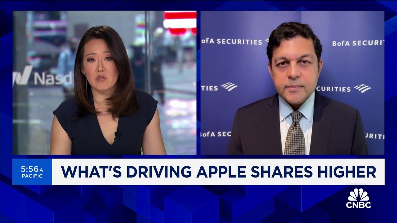 BofA's Wamsi Mohan on why he's raising Apple's price target