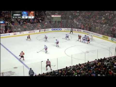 NYRangers vs Philadelphia Flyers 1/24/2013