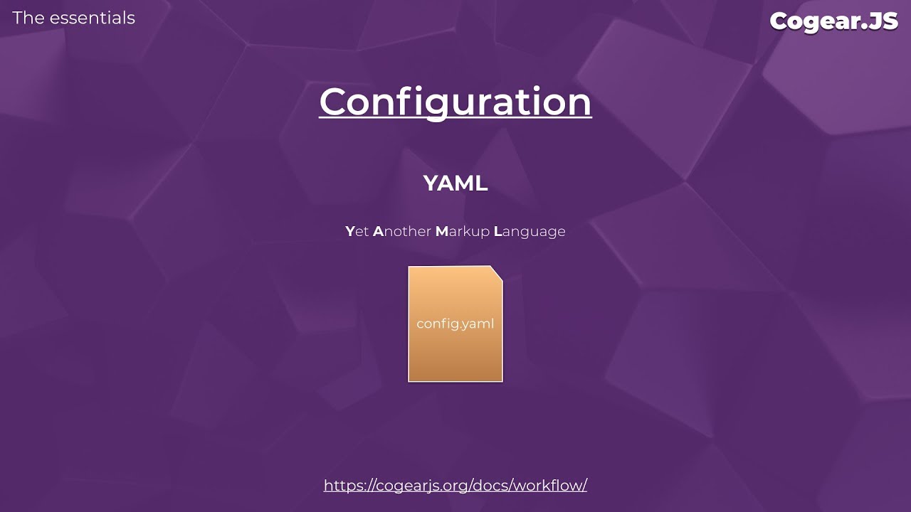 Workflow: Config file