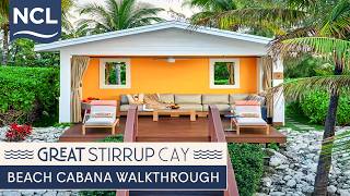 Cabana On The Cay Tour & Review | NCL Great Stirrup Cay 2026