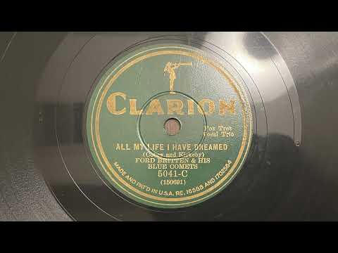 All My Life I Have Dreamed - Ed Kirkeby and His Orchestra - 1930