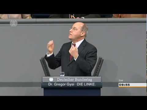 Gregor Gysi und eine neue Uhr für Norbert Lammert