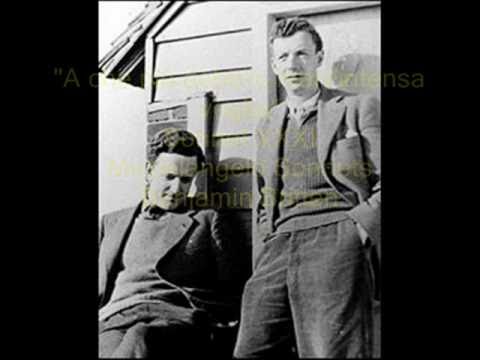 Peter Pears sings "Michelangelo Sonnets" - LIVE - RARE!