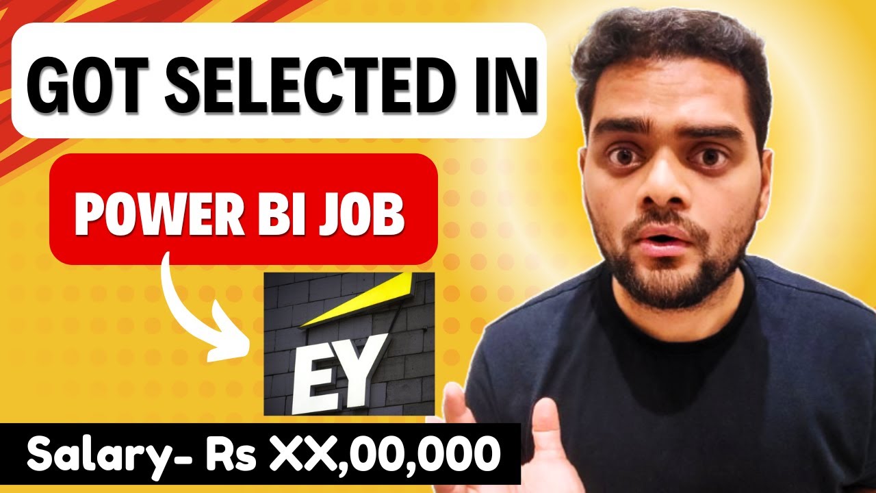 How I cracked Data Analyst Interview at EY | Important Topics