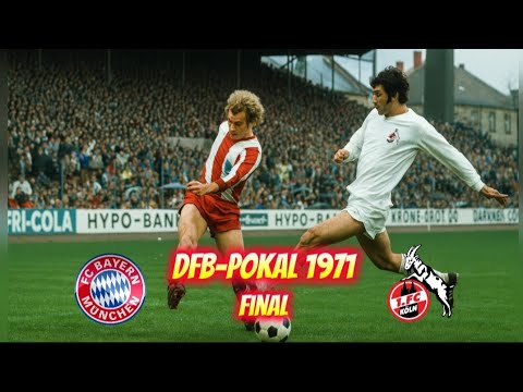 ( Highlights ) Bayern Munich vs FC Köln • DFB-Pokal 1971 Final 