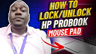 How to Lock/Unlock Mouse Pad on a HP Probook #HP #mousepad