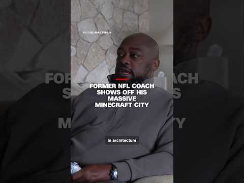 Mike Tomlin reveals his massive Minecraft city