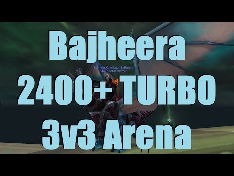 Bajheera - TURBO CLEAVE to 2400: Rank 1 Warrior PvP - WoW Legion 7.2.5 PvP