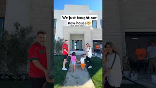 Keeping those footprints cemented forever! Our new house 🏡👣❤️🙏 #shorts