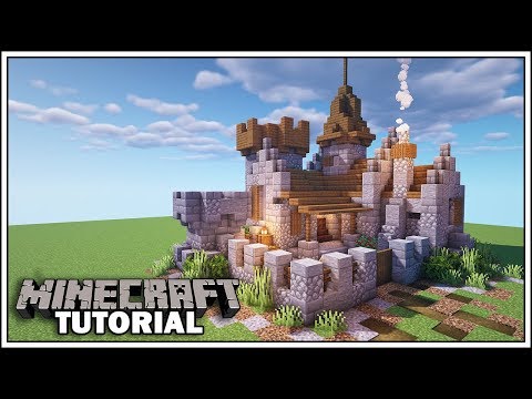 Minecraft Small Castle Tutorial [How To Build]