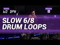 Slow 6 8 Drum Loop 60 BPM The Hybrid Drummer