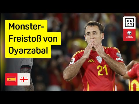 Spanien - Georgien | European Qualifiers | DAZN Highlights