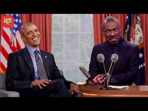 Barack Obama Reacts To Eddie Murphy Impersonating Him - Funny Celebrity Moments