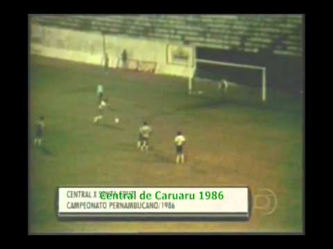 Central de Caruaru 2x2 Santa Cruz-PE - Campeonato Pernambucano de Futebol 1986