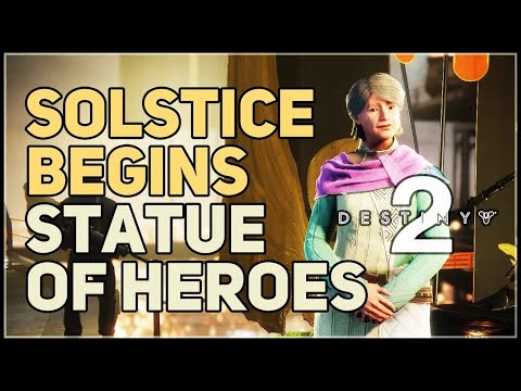 Meditate at the Statue of Heroes Destiny 2 The Solstice Begins