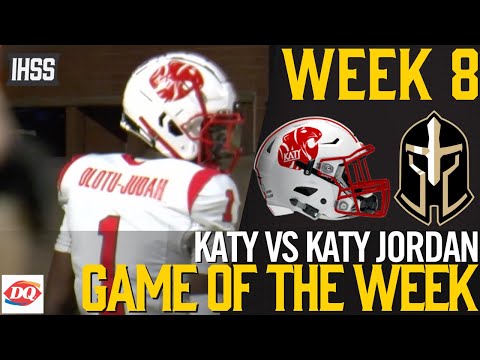 Katy Tigers vs. Katy Jordan Showdown: DQ Game of the Week Highlights