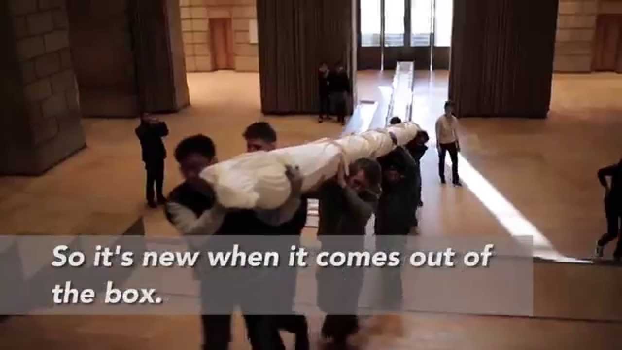 Behind the Scenes | The Installation of an Ancient & Monumental Korean Scroll Painting