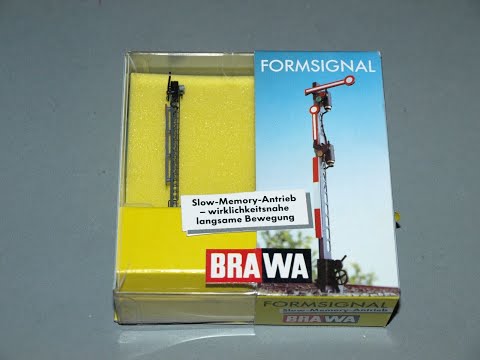 Brawa Spur N Funktionstest Formsignal mit Memorydraht 7542