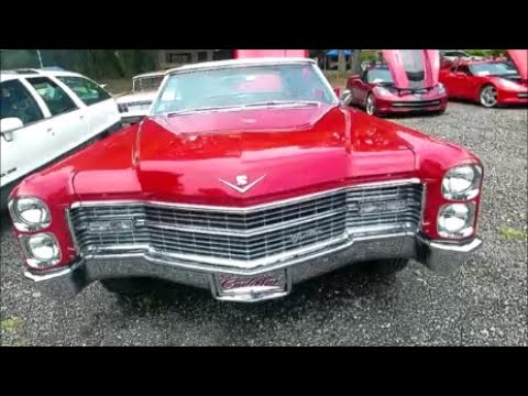 1966 Cadillac DeVille Convertible Red Cassia0417215733