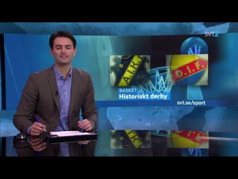 AIK - DJURGÅRDEN (Basket)  SVTsport  26/1-2016