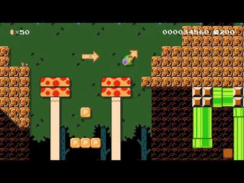 ▲Gravel Dungeon▲ by Dawuan 🍄 Super Mario Maker 2 ✹Switch✹ #bpe