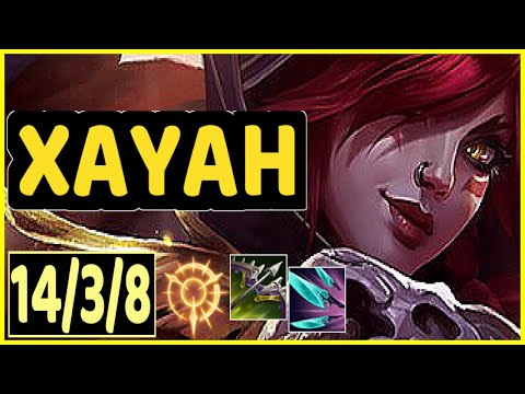 XAYAH VS VAYNE - 14/3/8 KDA ADC GAMEPLAY