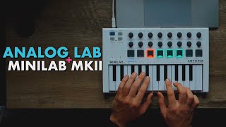 Video thumbnail for Making A Beat with the Arturia Minilab MKII & Analog Lab by TAETRO