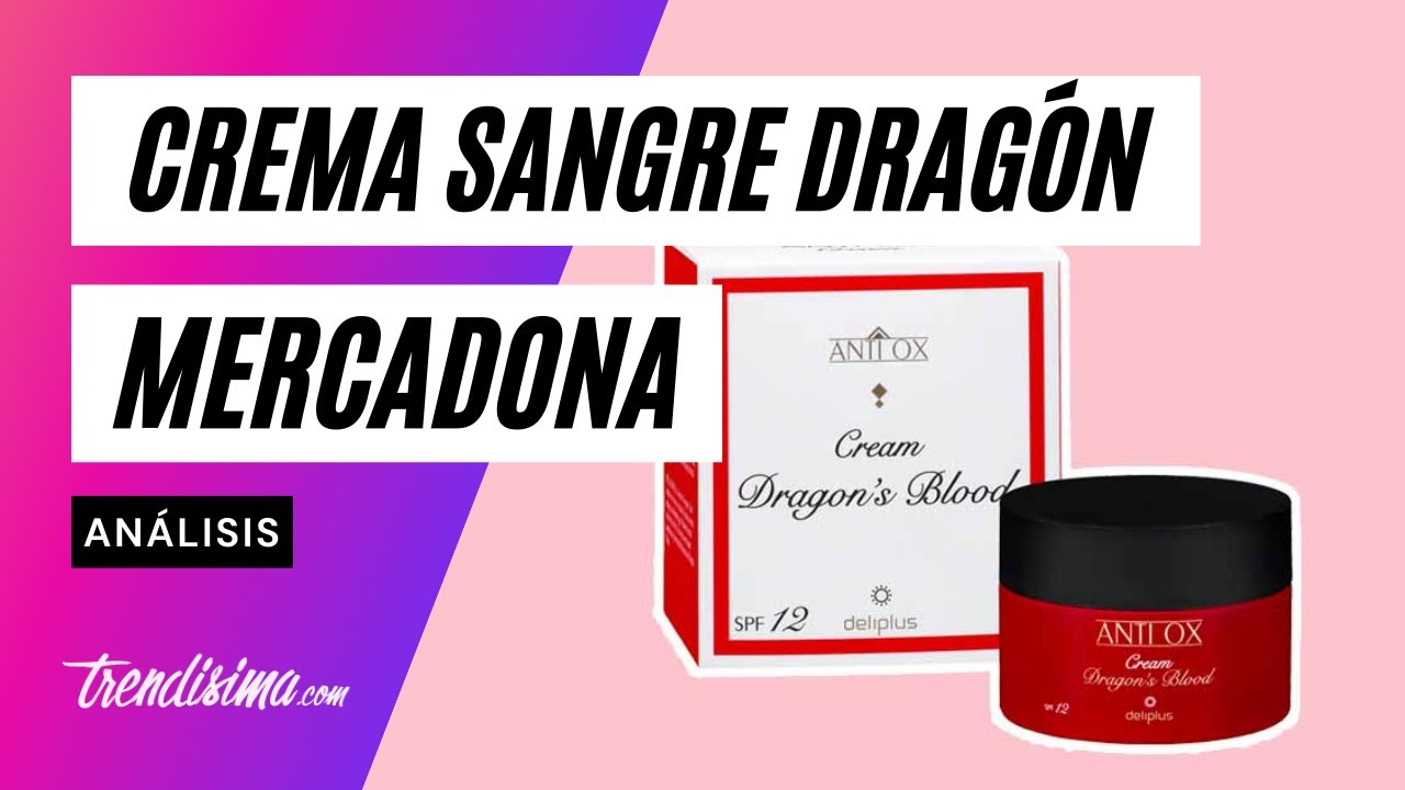 NOVEDADES MERCADONA: Crema Dragon's Blood Deliplus ¿La misma de siempre