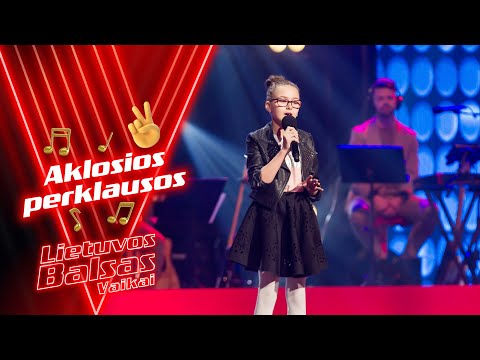 Emilija Vilija Budrytė - Kol Myliu | Blind auditions | The Voice Kids. Lithuania S3