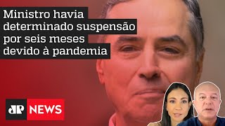 Barroso prorroga suspensão de despejos e desocupações até 31 de outubro