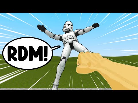 Giving Random Players The ONE PUNCH SWEP - Gmod Star Wars RP Admin Trolling