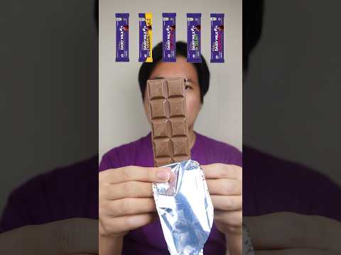EATING VARIOUS FLAVOR OF DAIRY MILK CHOCOLATE #asmr #mukbang