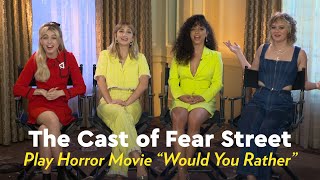 The Cast of Fear Street Play Horror Movie \