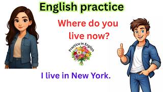 Basic English Conversation Practice | English Learning A1 A2 Level | English Speaking for Beginners