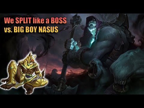 We learn to SPLIT like a Boss| Yorick vs. Nasus| 100 game Yorick challenge