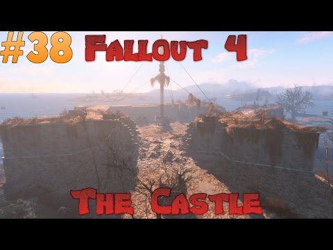 Fallout 4 Melee Only Survival Difficulty - The Castle! Ep 38