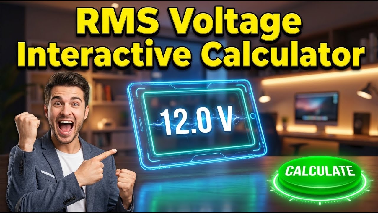 RMS Voltage Interactive Calculator