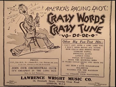 "Crazy Words, Crazy Tune" Victor Vorzanger's Famous Dance Band 1927