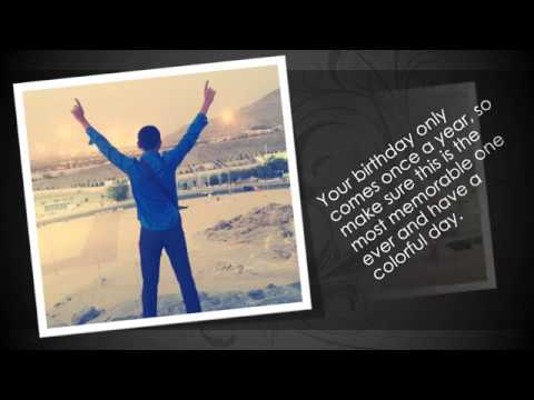 Happy Birthday Fahim