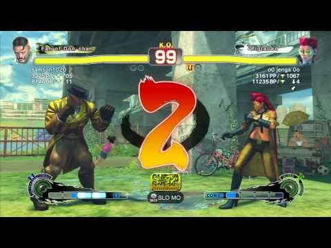 SSF4 AE: samson1020 (Dudley) vs o0 jenga 0o (Viper) - Ranked Match (720p HD)