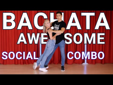 Bachata Sensual Tutorial :Advanced Combination for Bachata Social | by Marius&Elena