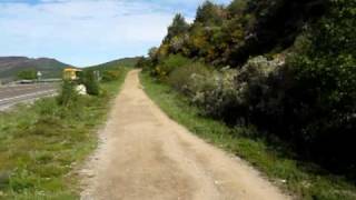 preview picture of video 'Social Traveling on Camino de Santiago - 14 - Why walk if you can run part 2'