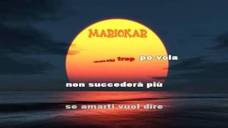 Claudia Mori   Non Succederà Più karaoke