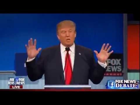 Full Donald Trump Answers at Republican Presidential Debate (8-6-15)